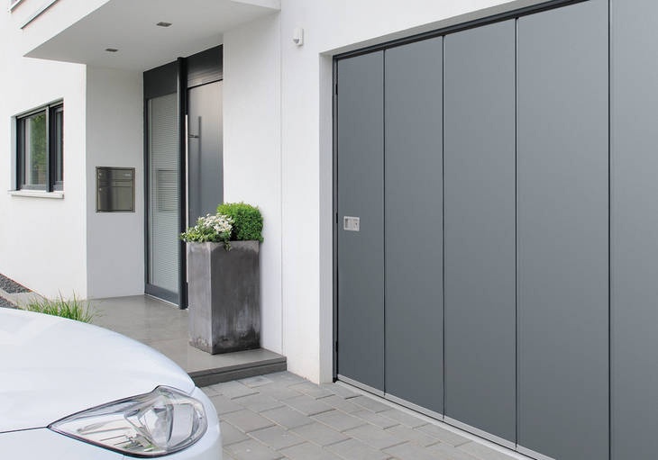 Hörmann Sectional Garage Doors In Grey